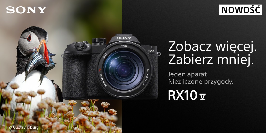 Nowość Sony: aparat RX10 V