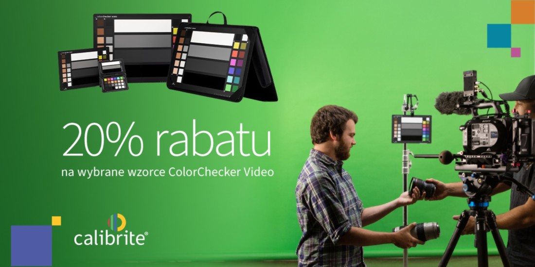 CALIBRITE | Wybrane wzorce ColorChecker z rabatem do 20%