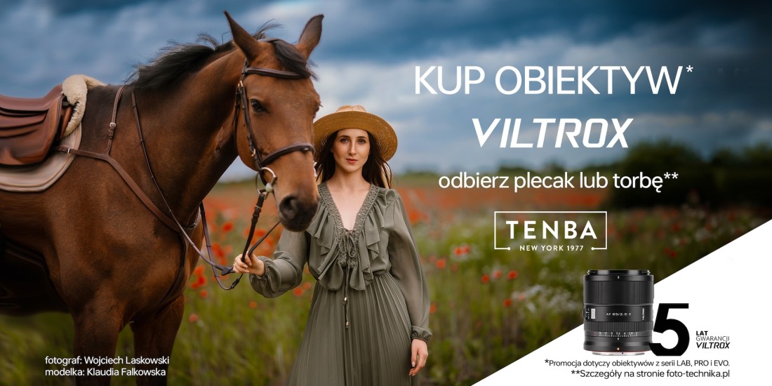 Kup obiektyw Viltrox i odbierz plecak lub torbę Tenba!