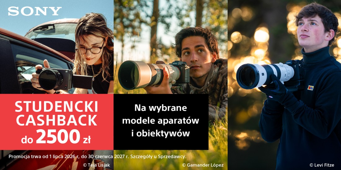 SONY | Studencki Rabat CASHBACK