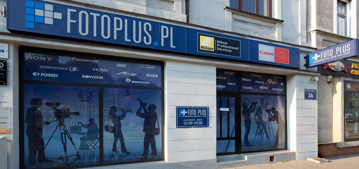 Salon Foto-Plus w Katowicach przy ul. Warszawskiej 36