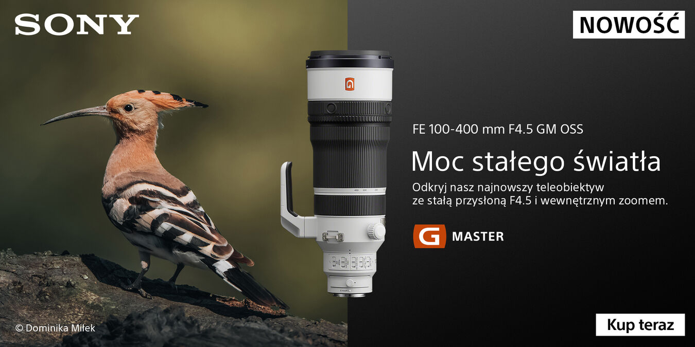 Nowości Sony: aparat A7R VI i obiektyw FE GM 100-400mm f/4,5 OSS