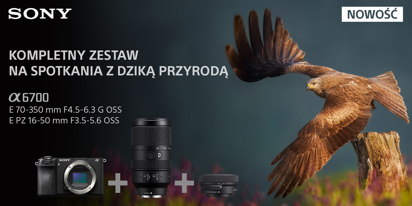 Zestaw do fotografii dzikiej przyrody