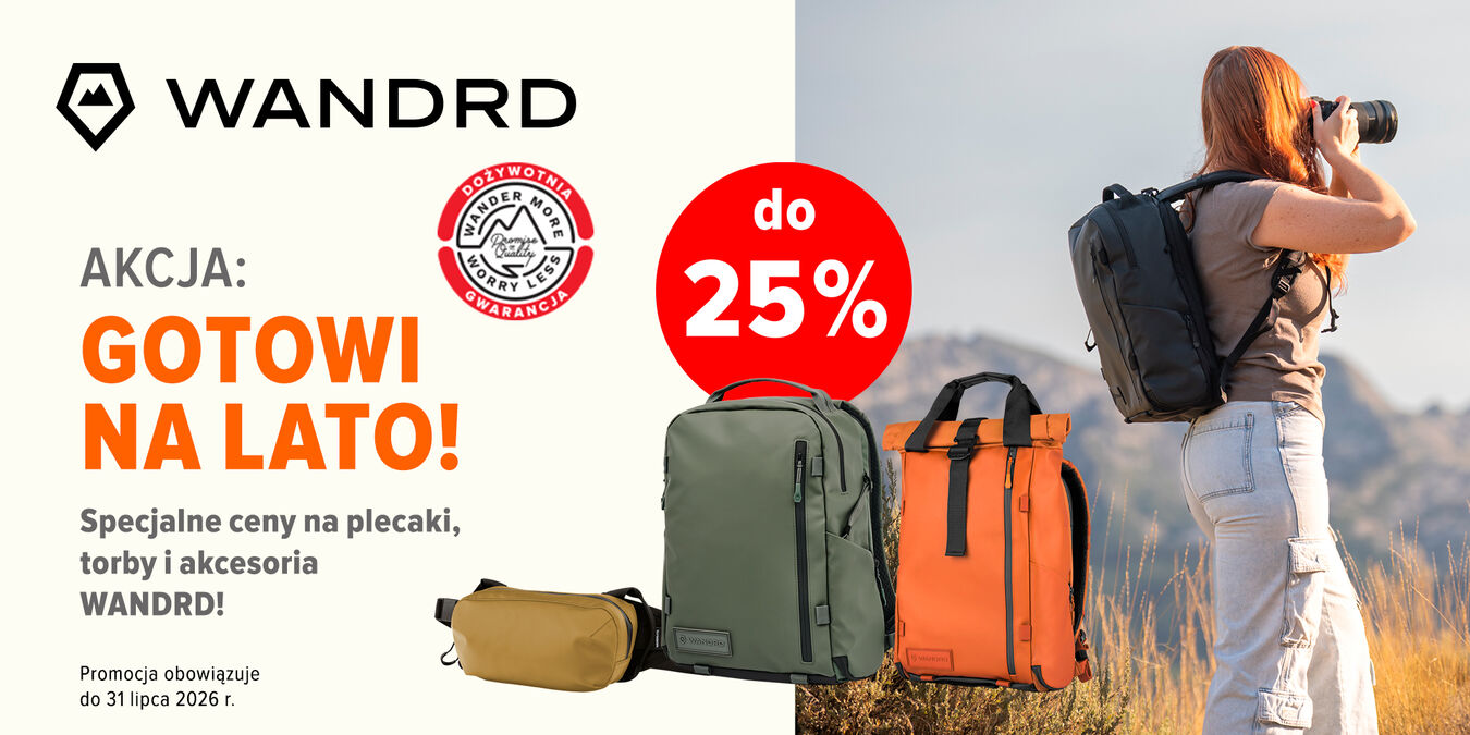 Wandrd | Rabaty do 25% na plecaki, torby i akcesoria!