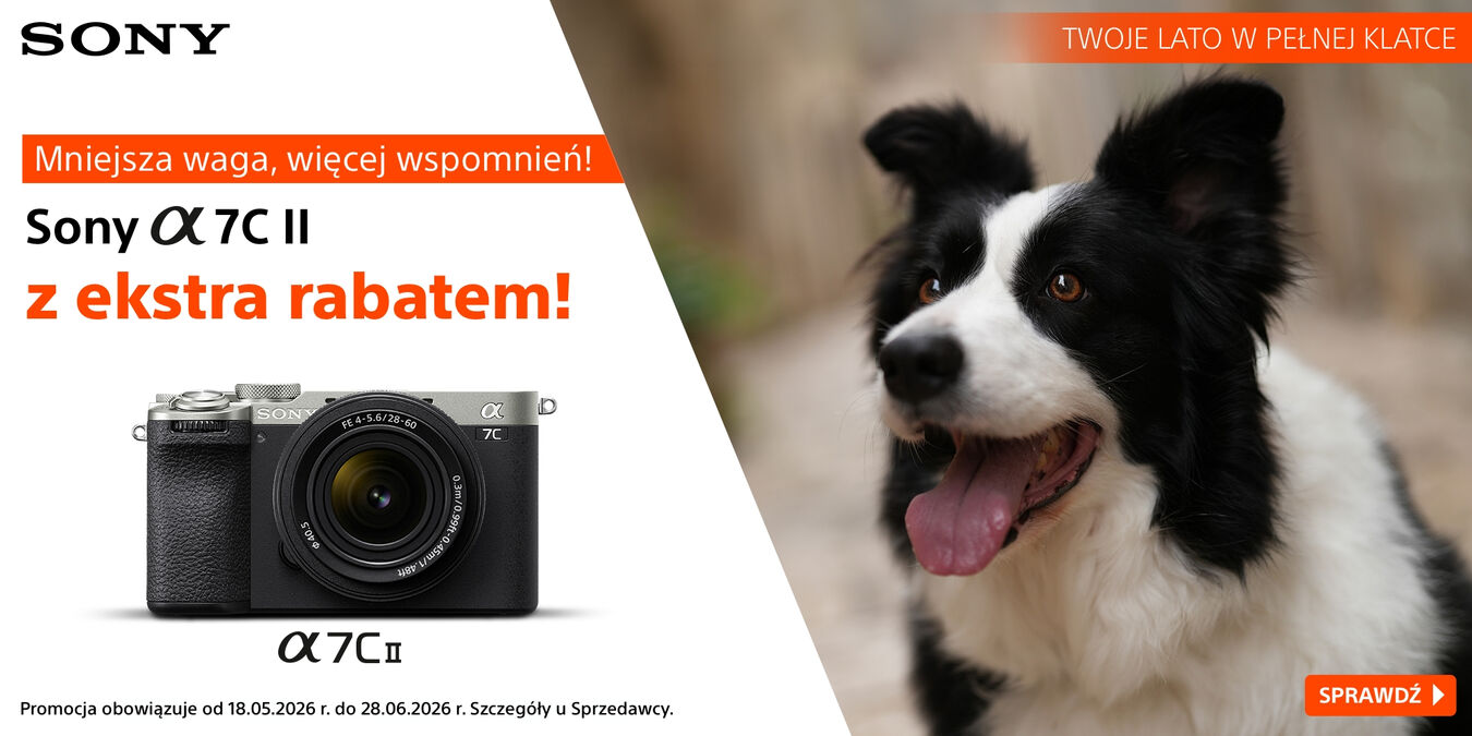 Sony | Aparat A7C II z ekstra rabatem!