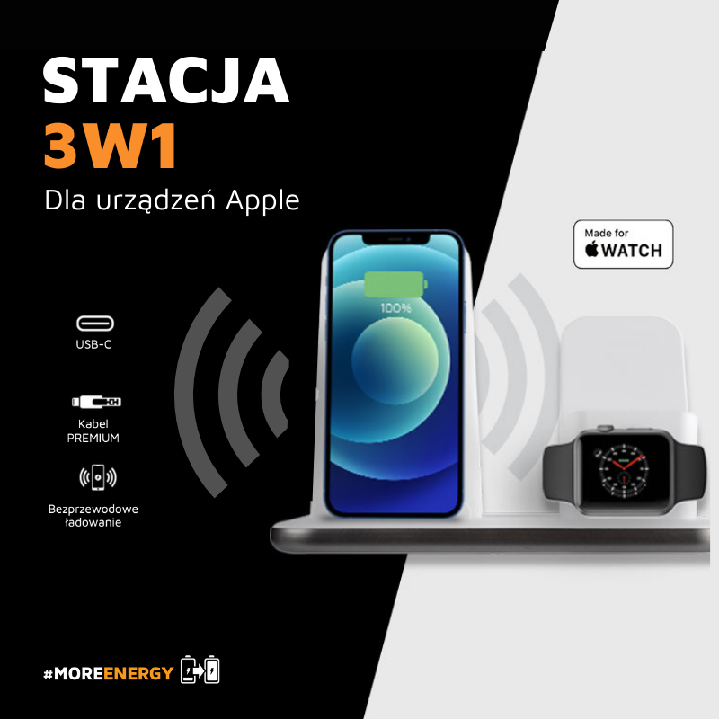 Stacja ładująca XTORM 3w1 Apple/XPS101