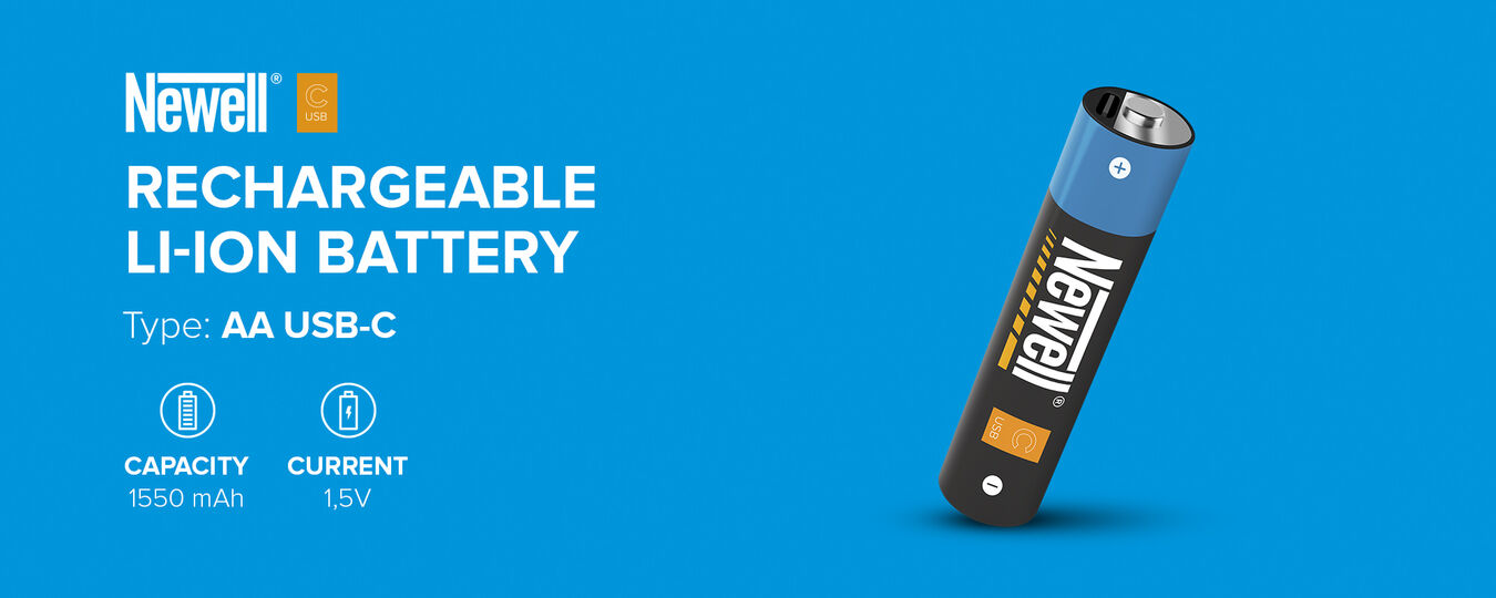 Akumulator Newell AA USB-C 1550mAh/2 szt. blister