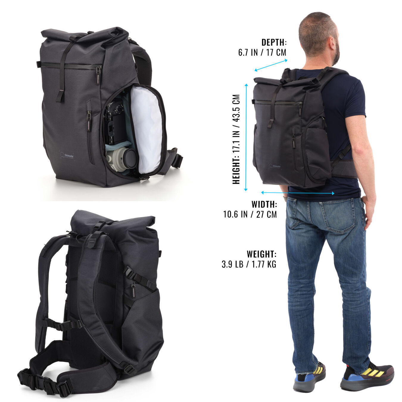 Plecak Shimoda Side Street 22 Starter Kit - plecaki Shimoda 20% taniej (cena zawiera rabat)