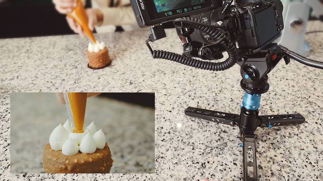 Monopod Sirui foto/wideo P-325FL karbon