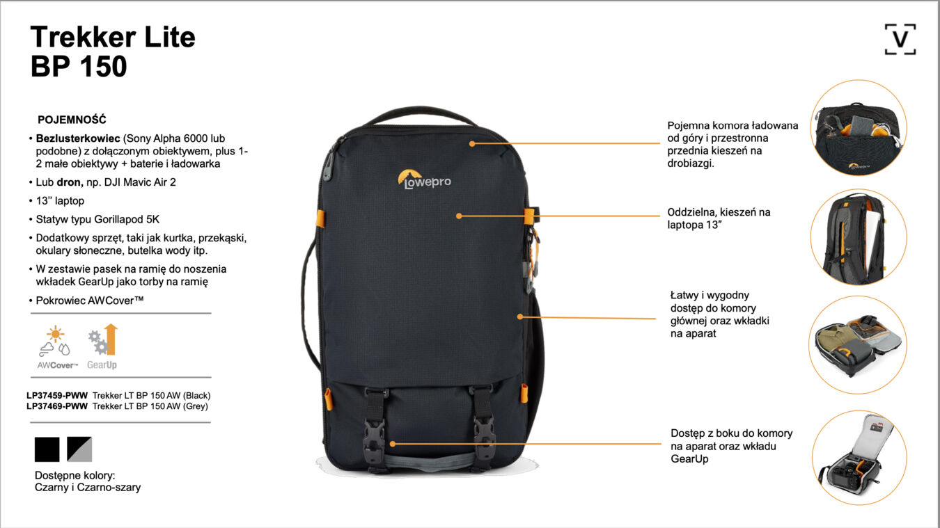 Plecak Lowepro Trekker LT BP 250