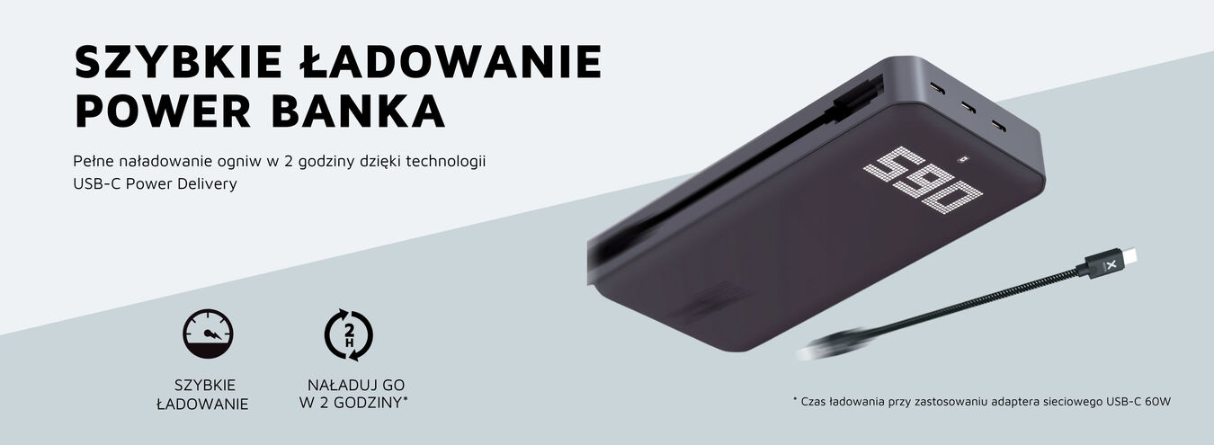 Powerbank XTORM Titan USB-C 60W 24000 mAh/XB401