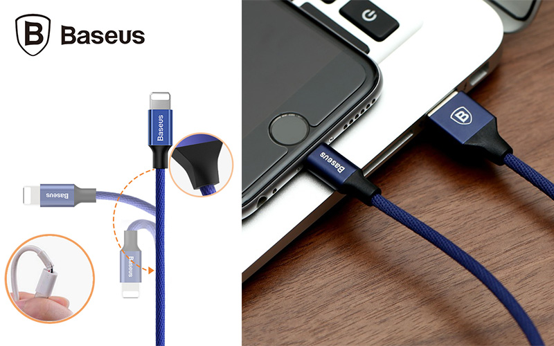 Kabel Baseus Lightning 1.8m 2A (czerwony) do iphone-a