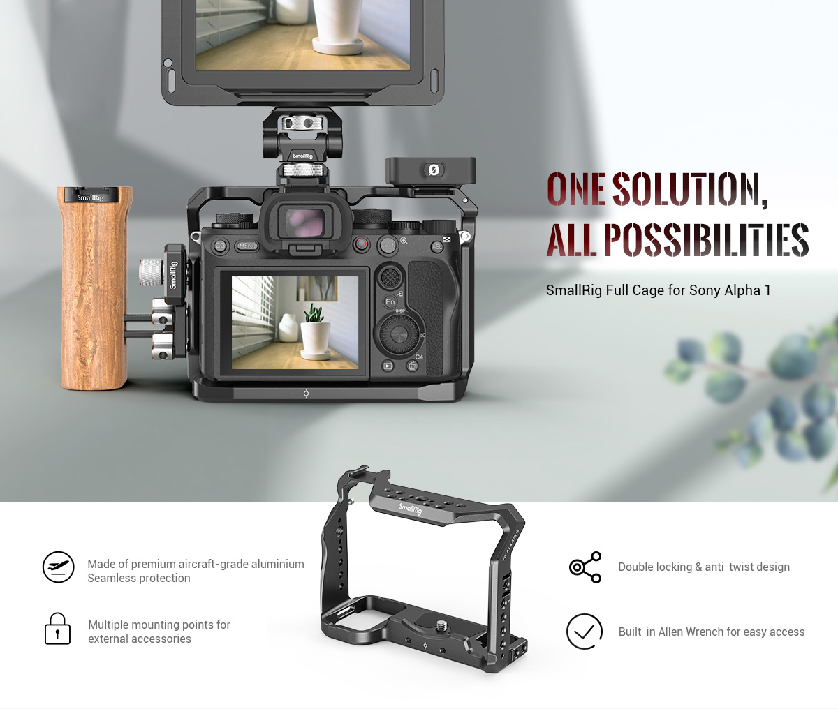 Klatka SmallRig 3241 do Sony A1 & A7S III - PROMOCJA