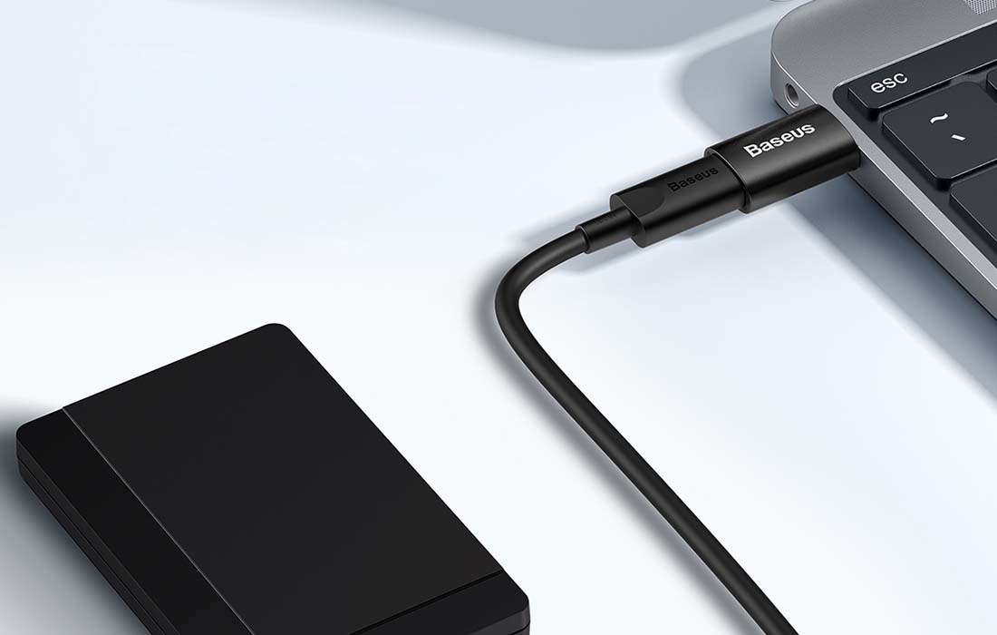 Adapter Mini OTG Baseus USB-C do USB-A 3.1