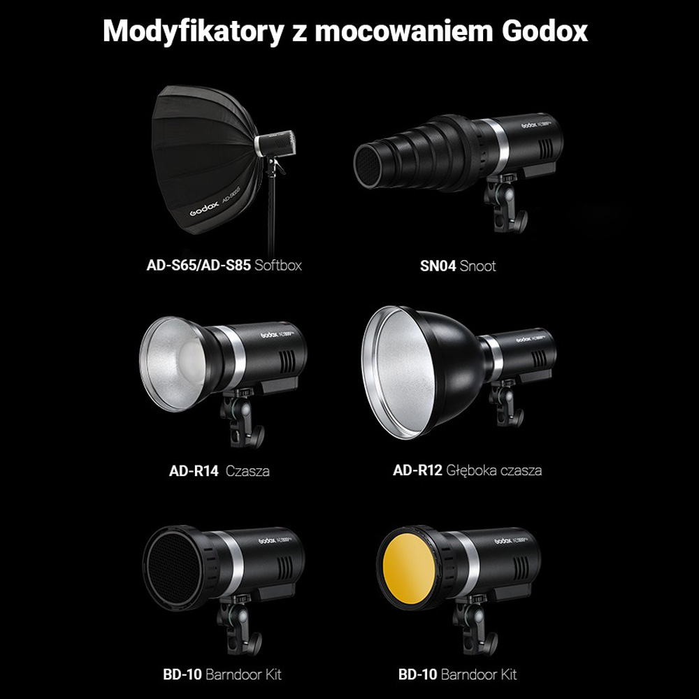 Zestaw Backpack KIT Godox AD300 Pro TTL