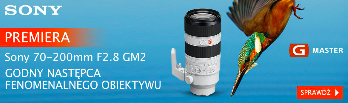 Obiektyw Sony FE GM 70-200mm f/2,8 OSS II SEL70200GM2 + Dobierz filtr za 1zł