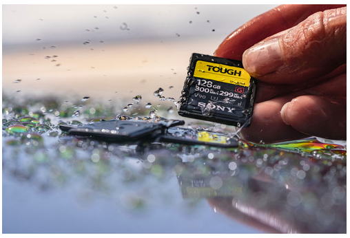 Karta pamięci Sony SDXC 128GB TOUGH 300/299 MB/s SF-G (SF-G128T) (SFG1TG) + Studencki CASHBACK 130zł
