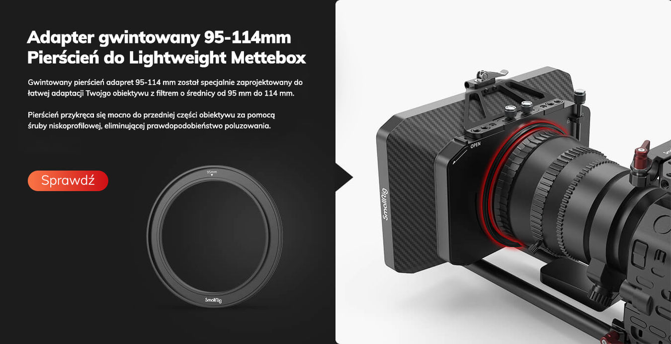 SmallRig 2660 Lightweight Matte Box - mini kompendium