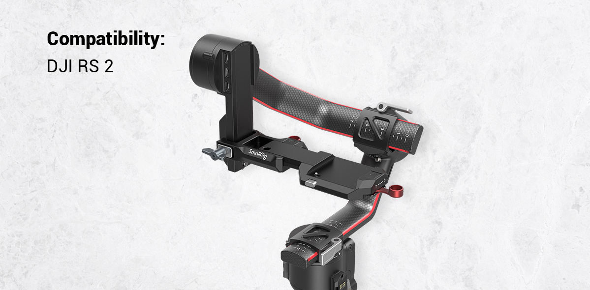 SmallRig 3249 regulowana płytka montażowa do DJI RS 2 - PROMOCJA