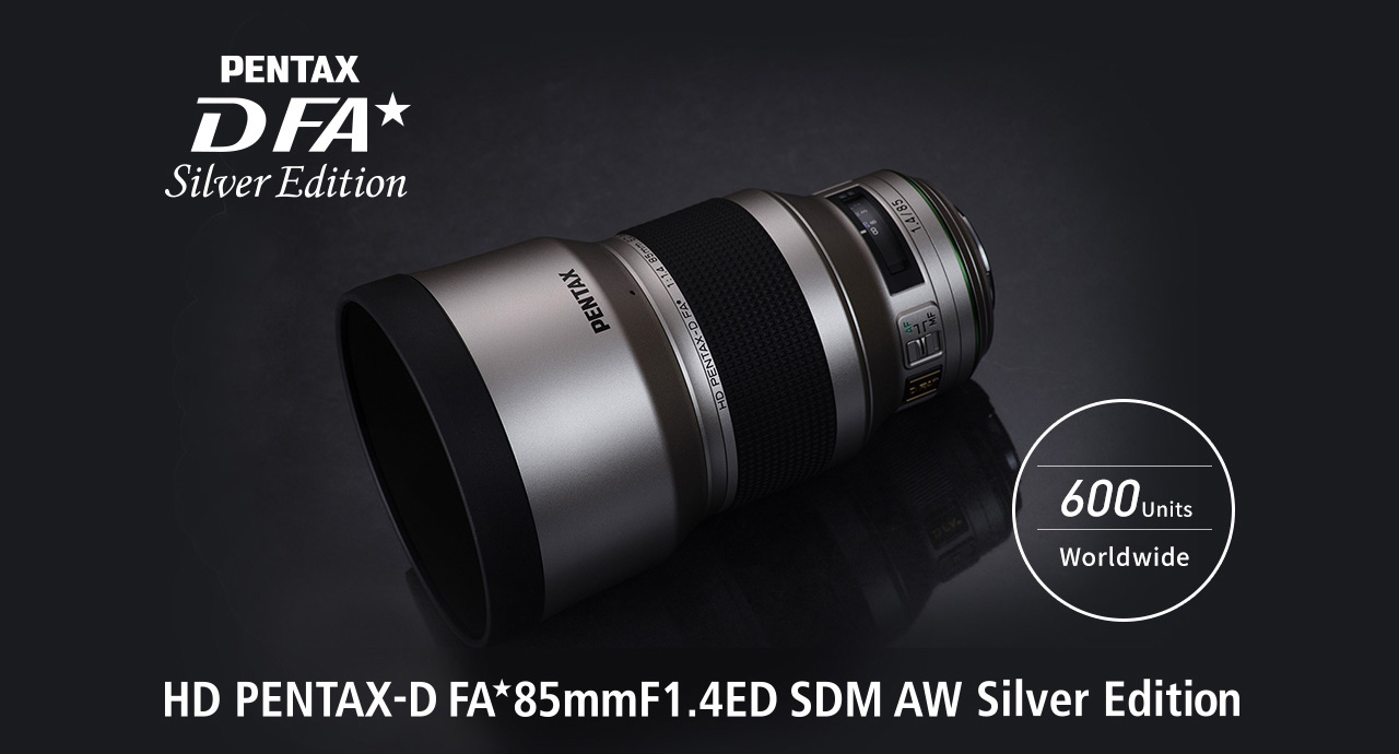 Obiektyw Pentax HD PENTAX-D FA* 85mm f/1.4 ED SDM AW Silver Edition