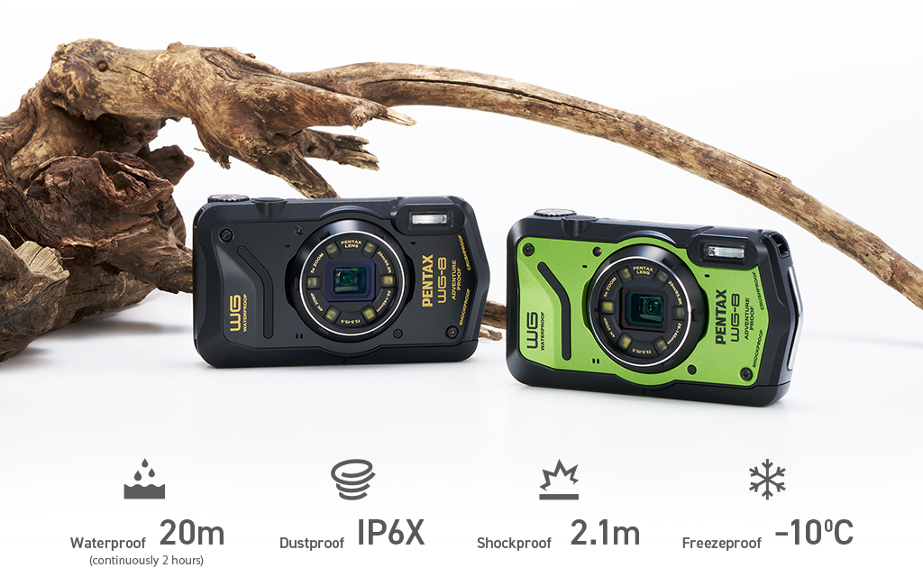 Aparat Pentax WG-8 (czarny)