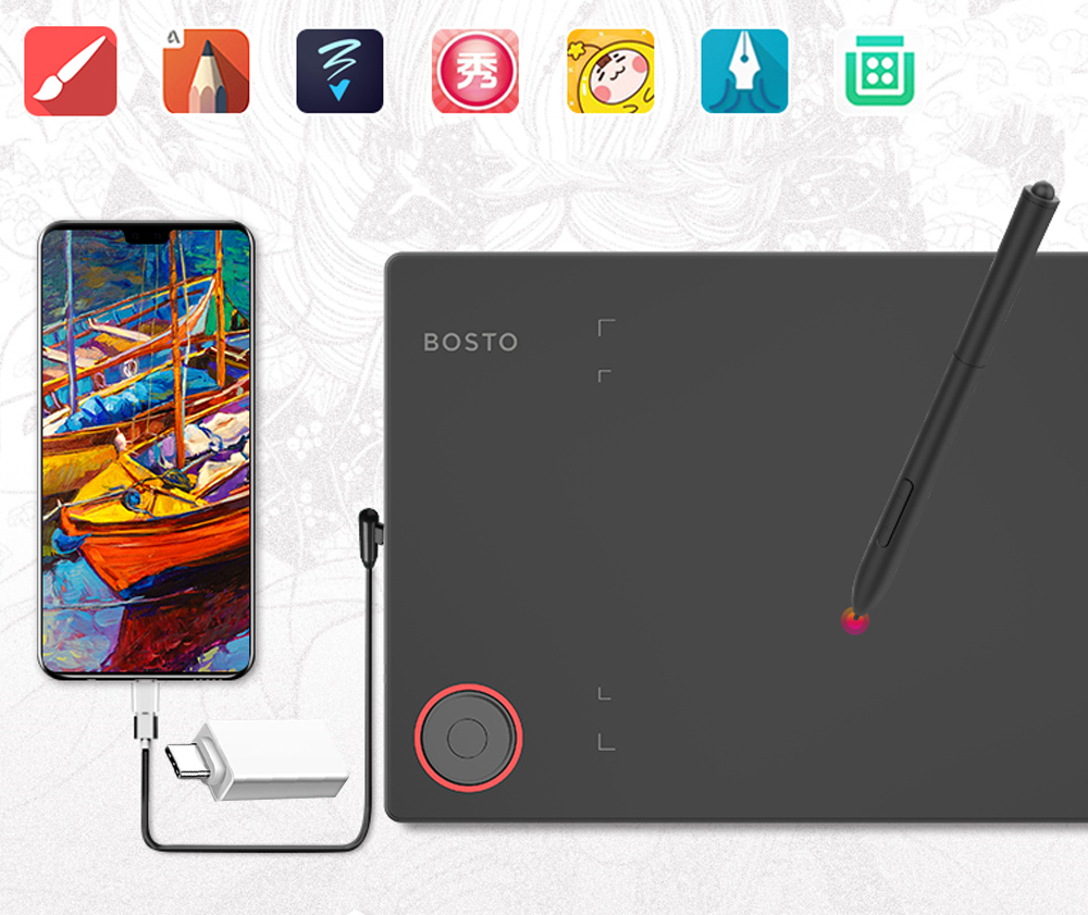 Tablet graficzny BOSTO T608