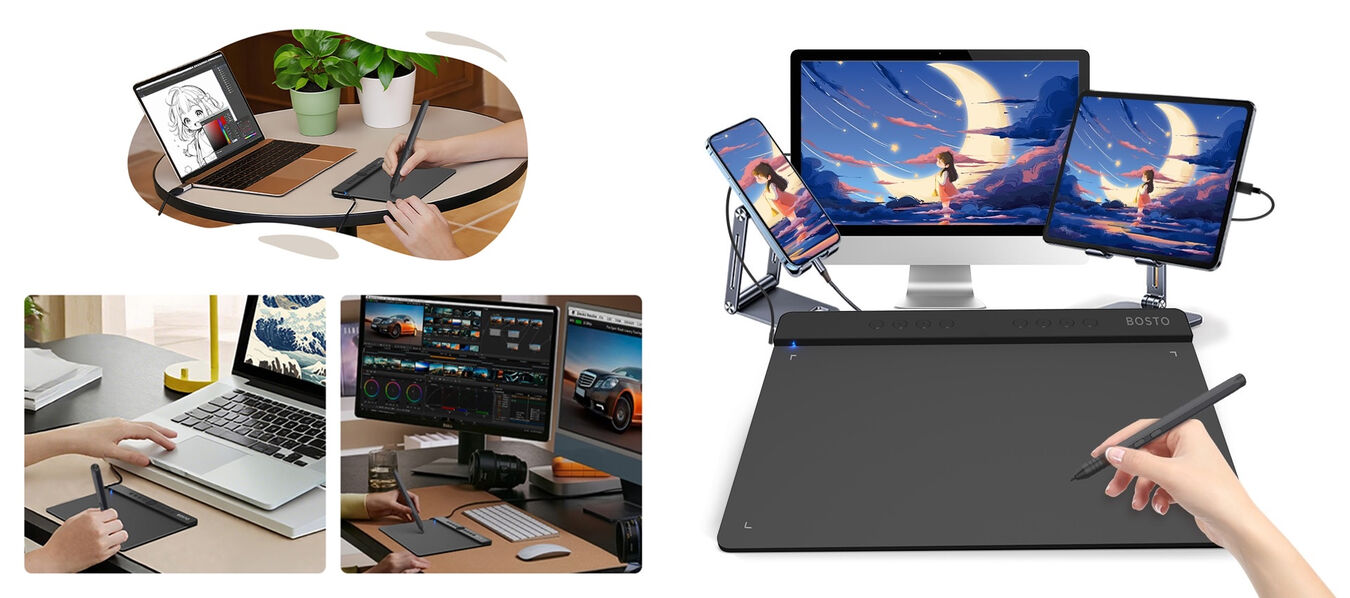 Tablet graficzny BOSTO T1060K
