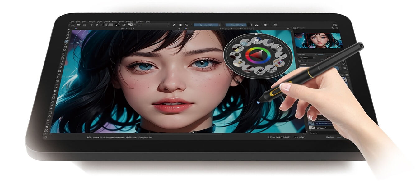 Tablet graficzny BOSTO BT-101C LCD 10,1'' (Szary)