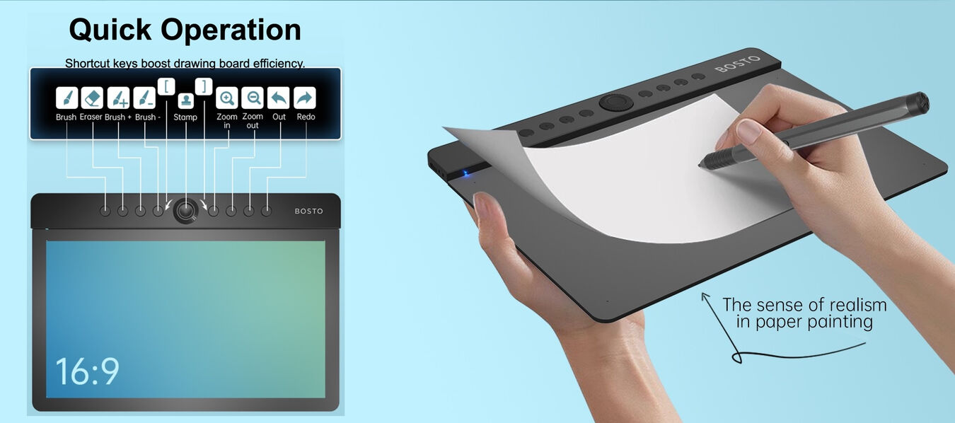 Tablet graficzny BOSTO T1060KD