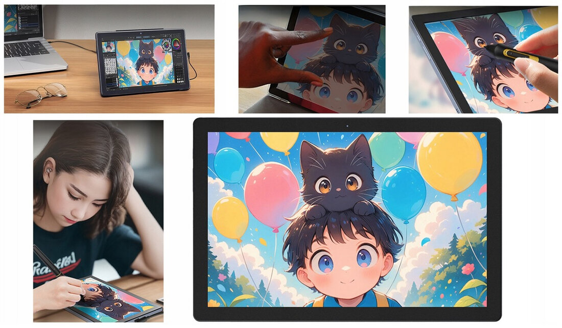 Tablet graficzny BOSTO BT-101A LCD 10,1'' (dotykowy)