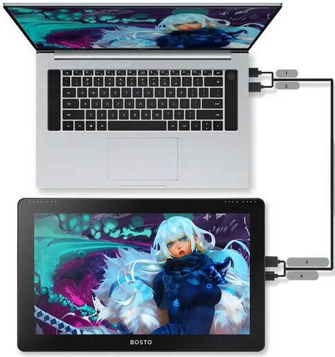Tablet graficzny BOSTO BT-16HDK LCD 15,6"