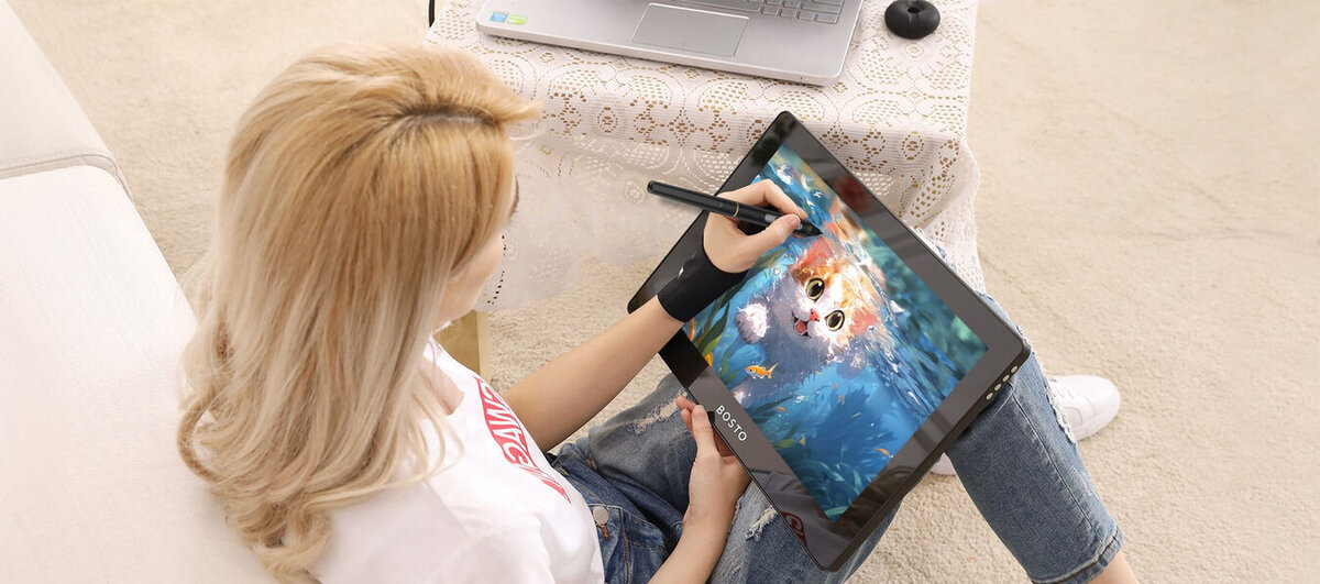 Tablet graficzny BOSTO BT-16HD (2024) LCD 15,6"