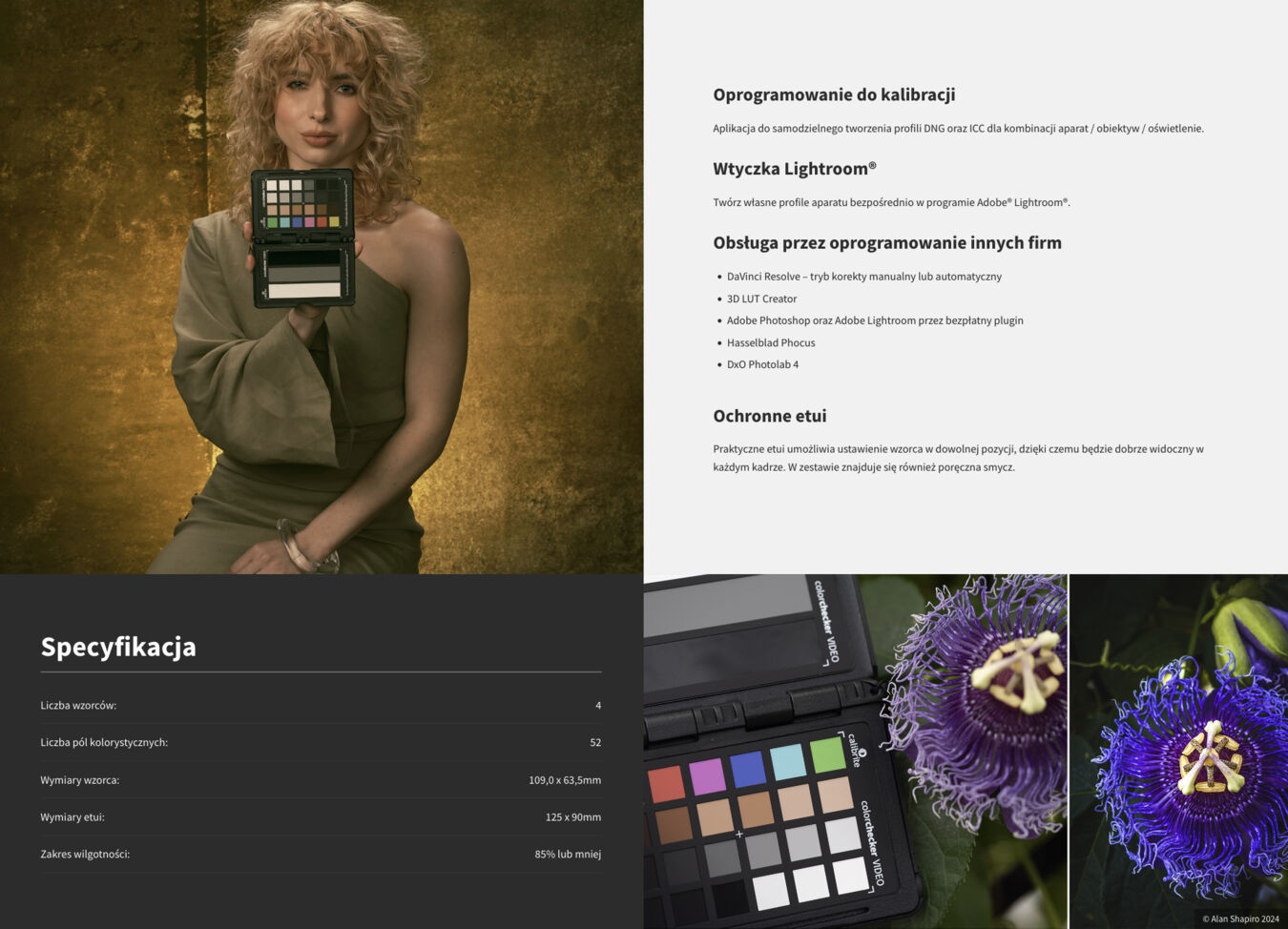 Zestaw CALIBRITE Creator Kit (Calibrite Display 123 + ColorChecker Passport Video 2)