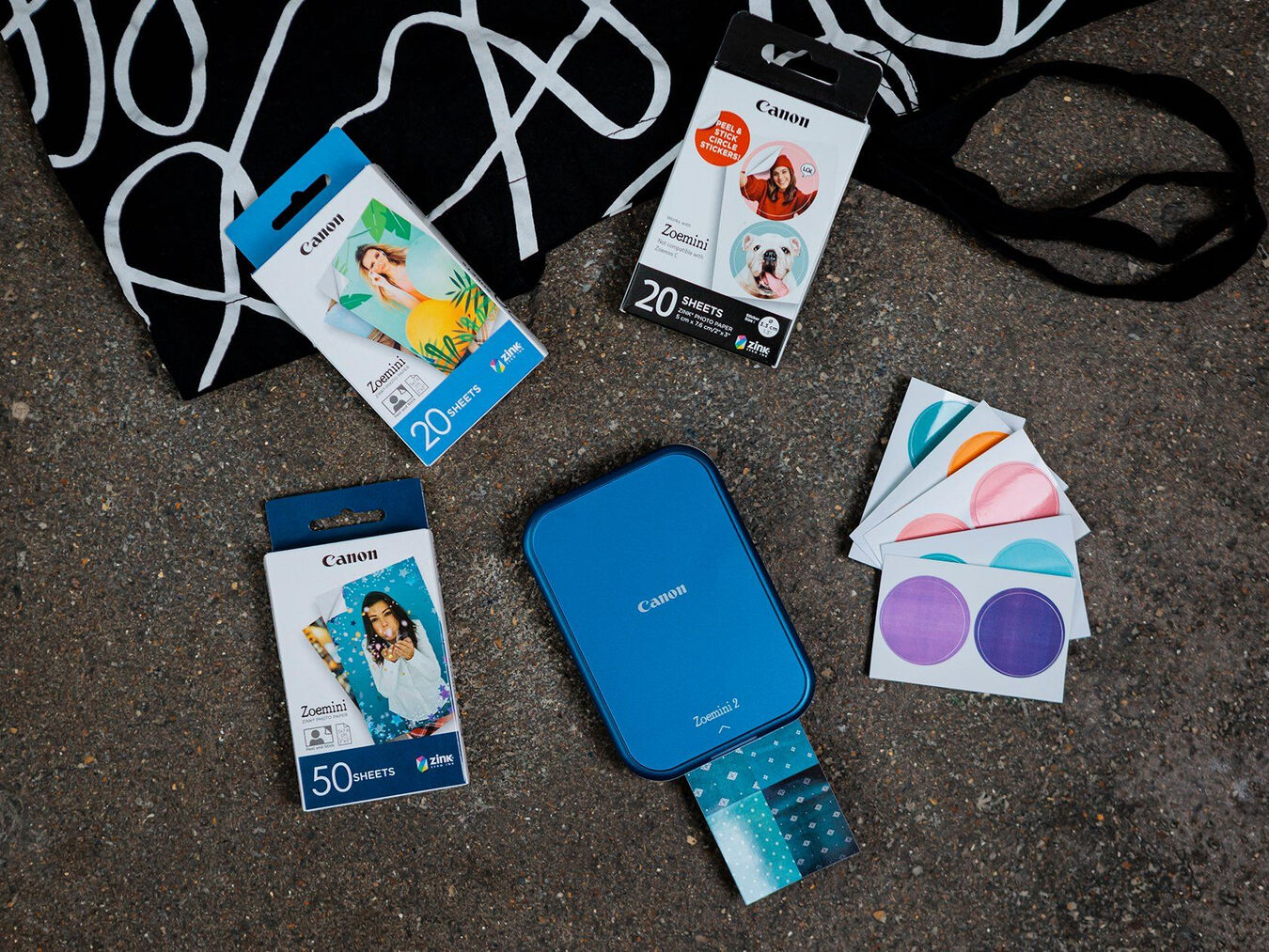 Drukarka Canon Zoemini 2 (różowa) + Dobierz PAPIER 40% TANIEJ w zestawie!
