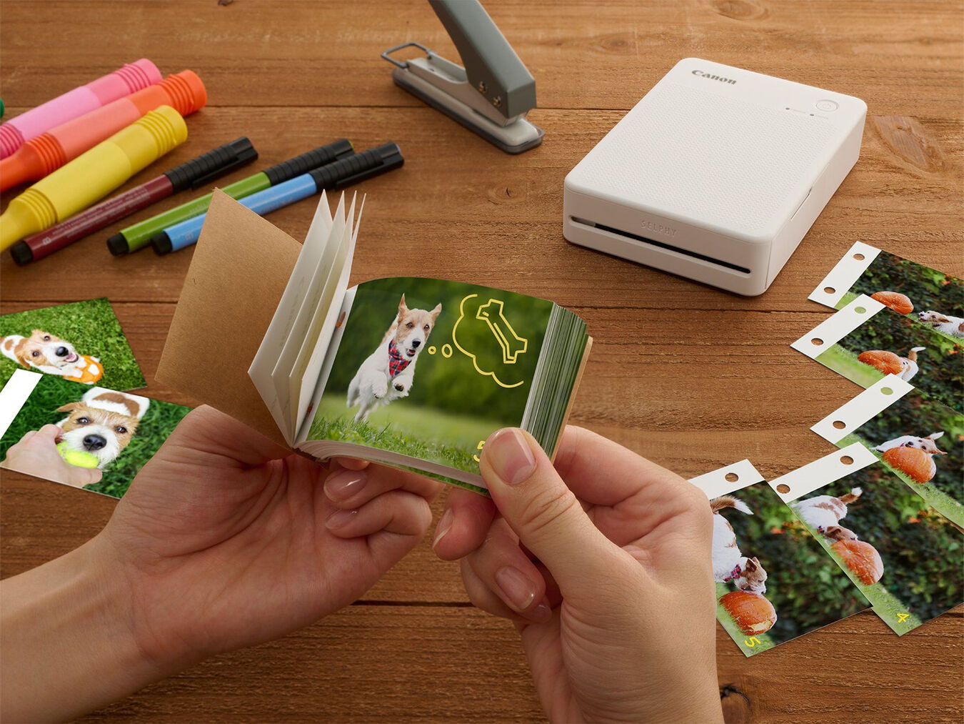 Drukarka Canon Selphy Square QX20 (grafitowa) + Dobierz PAPIER 40% TANIEJ w zestawie!
