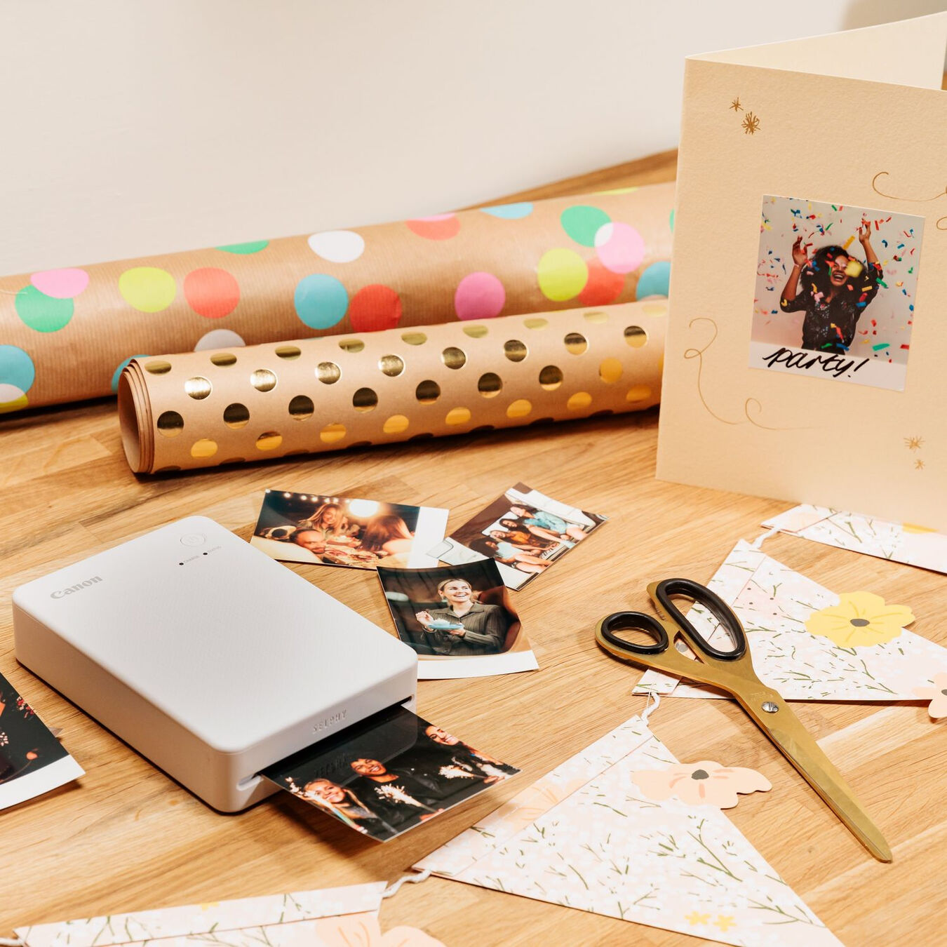 Drukarka Canon Selphy Square QX20 (biała) + Dobierz PAPIER 40% TANIEJ w zestawie!
