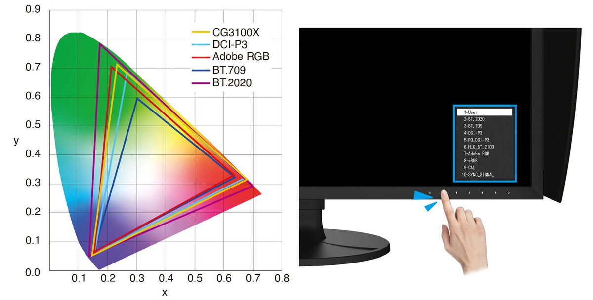 Monitor EIZO ColorEdge CG3100X [Autoryzowany Partner Premium = 6 lat gwarancji] - Tylko teraz RABAT NATYCHMIASTOWY w koszyku!