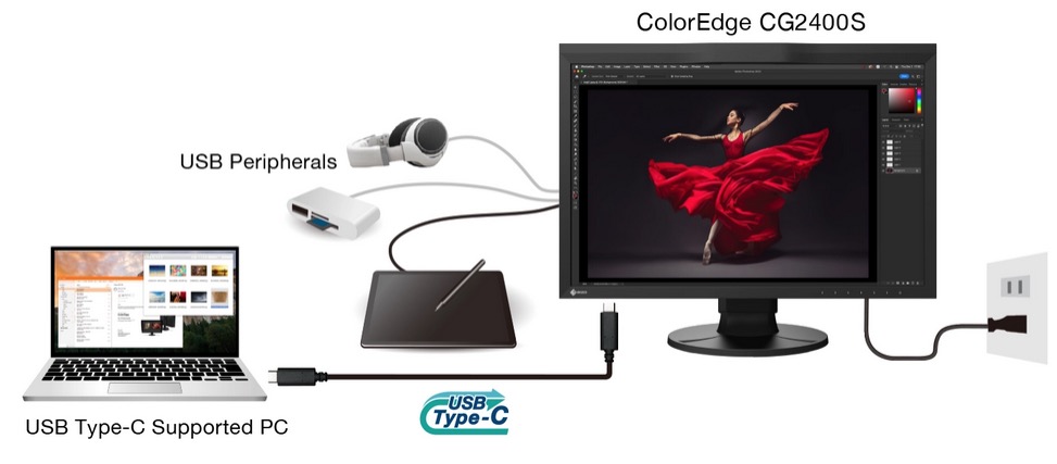 Monitor EIZO ColorEdge CG2400S [Autoryzowany Partner Premium = 6 lat gwarancji] - Tylko teraz RABAT NATYCHMIASTOWY w koszyku!