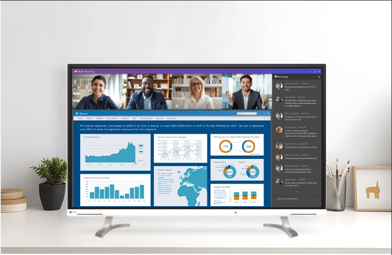 Monitor EIZO FlexScan EV4340X-WT [Autoryzowany Partner Premium] > wypożyczalnia