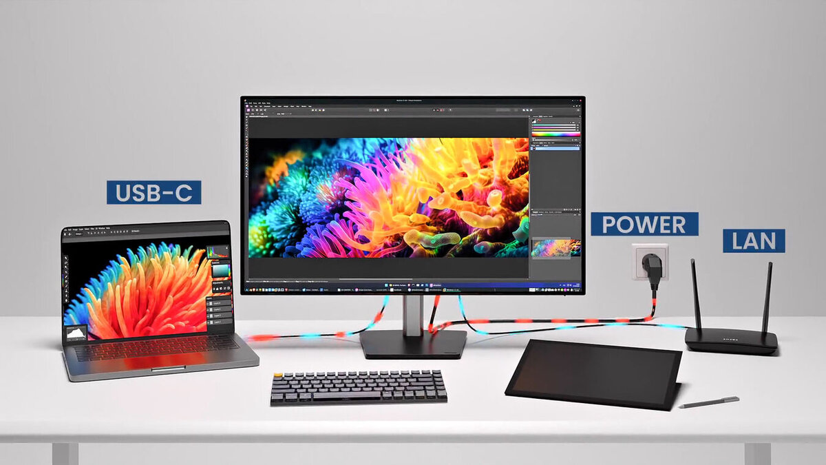 Monitor Iiyama ProGraphic HB3201UHSNP-B1