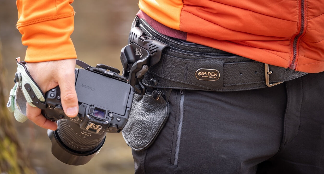Pas biodrowy SPIDER CAMERA HOLSTER SpiderPro Single Camera System v3 (BLACK)