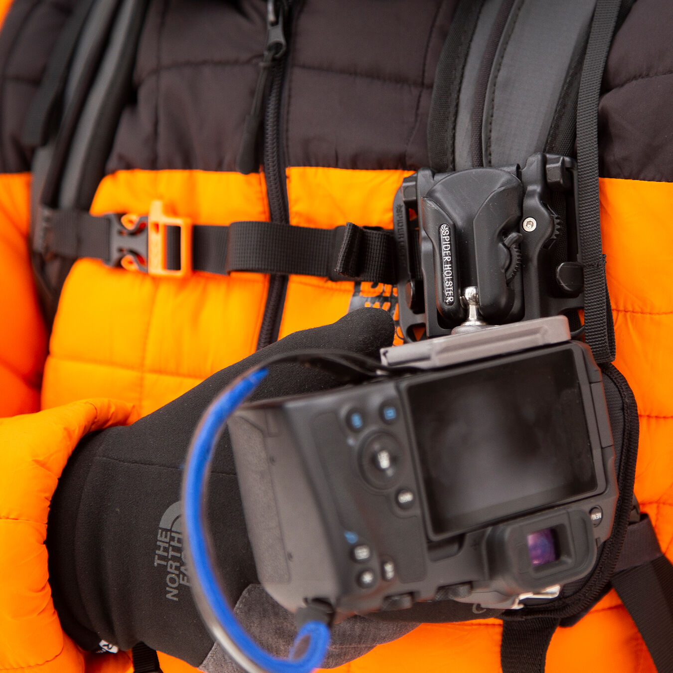 Kabura do plecaka SPIDER CAMERA HOLSTER Spider X Backpacker Kit v2