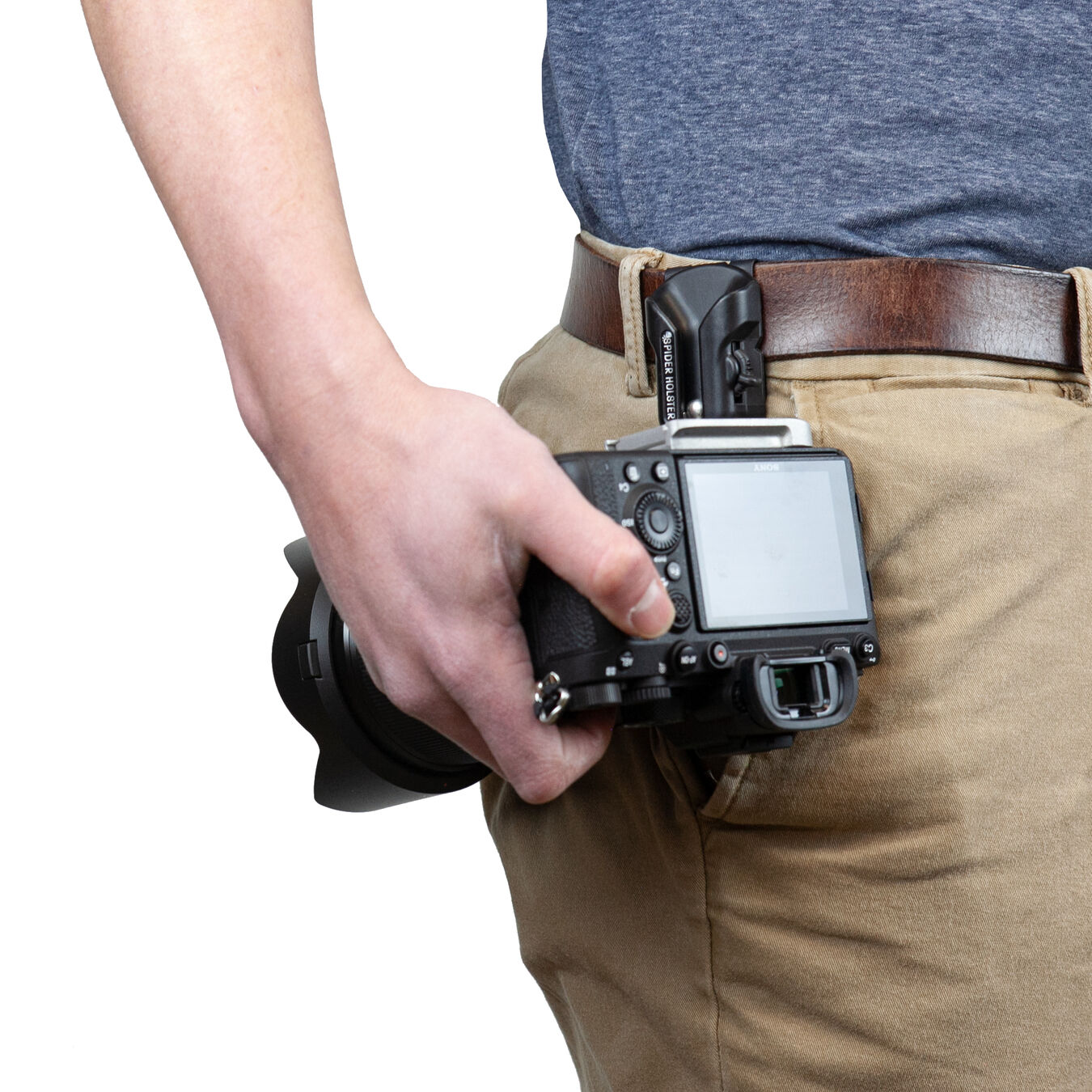 Kabura do paska dla bezlusterkowców (komplet) SPIDER CAMERA HOLSTER Spider X Holster Set v2