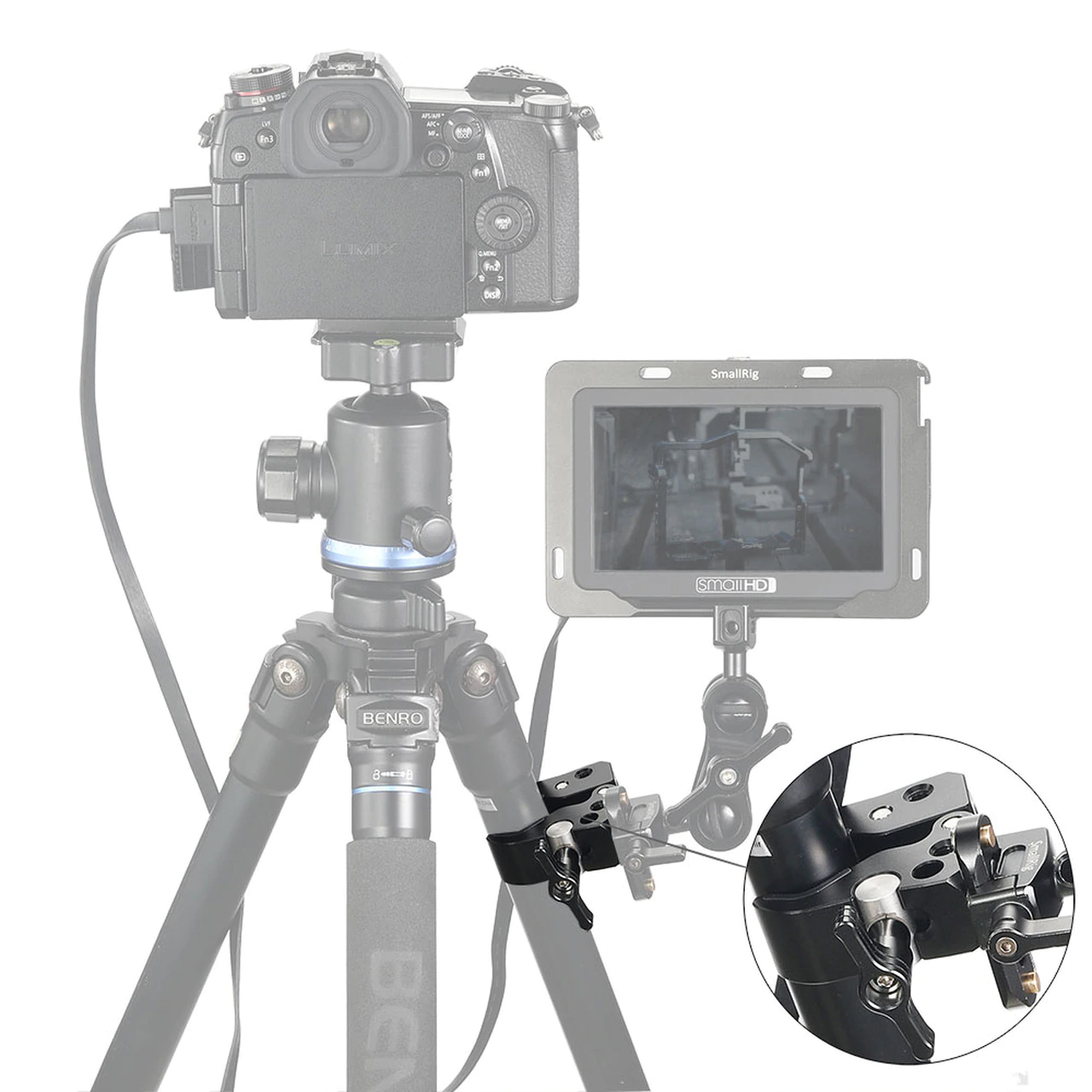 SmallRig 2220 Super Clamp - klamra zaciskowa