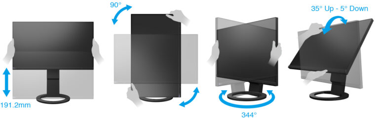 Monitor EIZO FlexScan EV2490-BK [Autoryzowany Partner Premium]