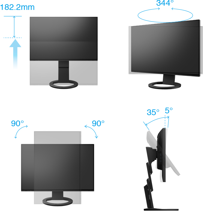 Monitor EIZO FlexScan EV2495-BK [Autoryzowany Partner Premium]