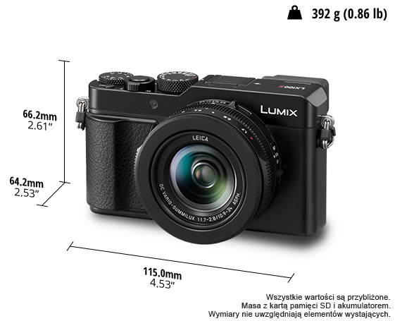 Aparat Panasonic Lumix DC-LX100 II