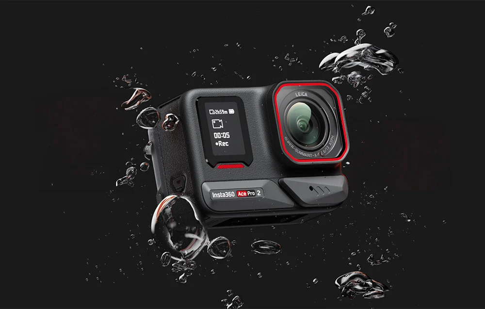 Kamera sportowa Insta360 Ace Pro 2 - filmowanie 8K