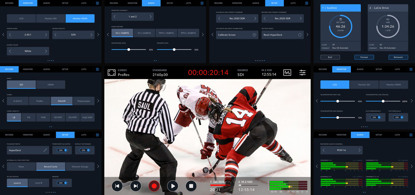 Blackmagic Design HyperDeck Shuttle 4K Pro - 2TB
