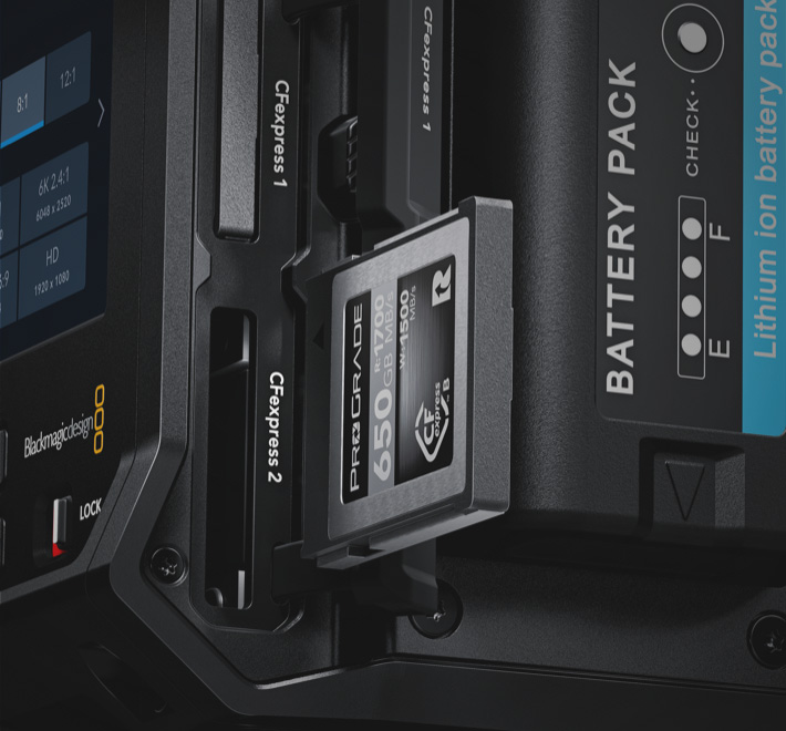 Kamera Blackmagic Design Pyxis 6K - L-Mount